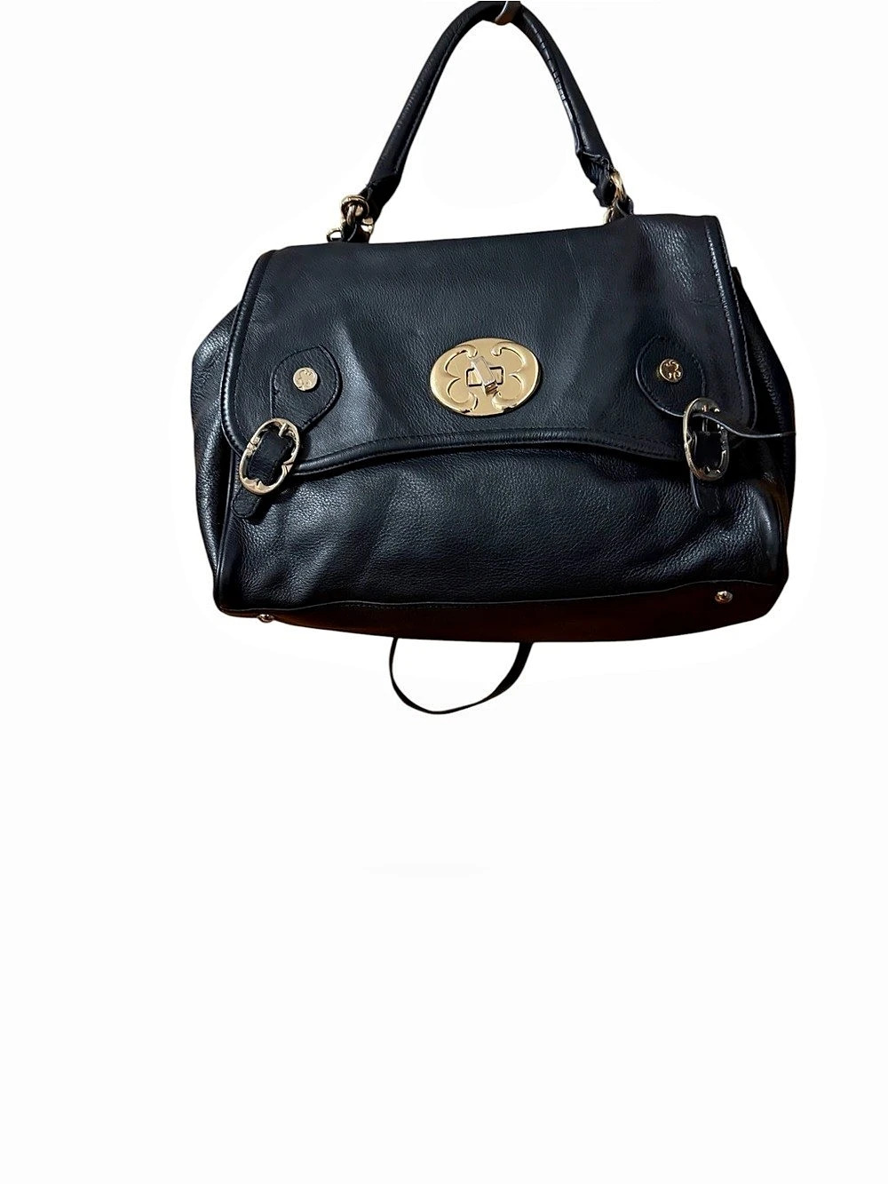 Emma Fox Black Shoulder Bag